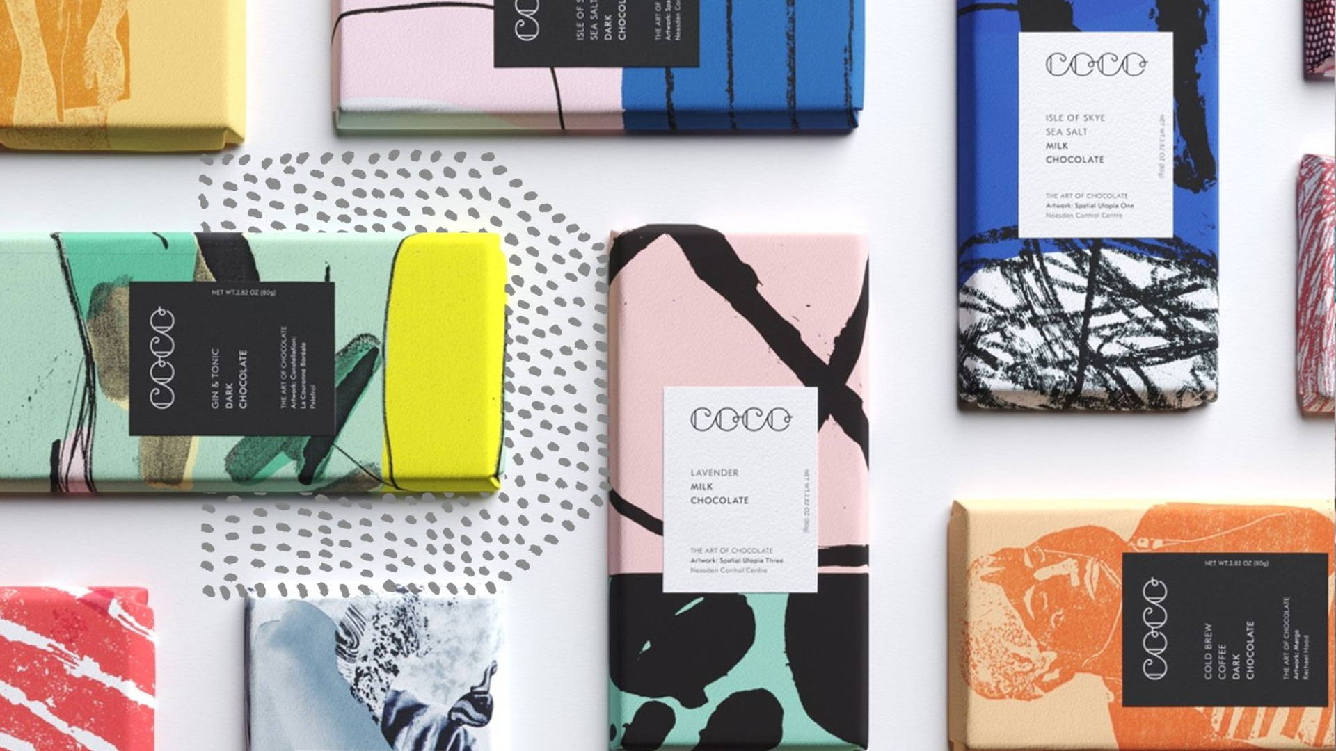 Featured image for COCO Chocolatier Creates A Virtual Art Gallery With Their Latest Packaging