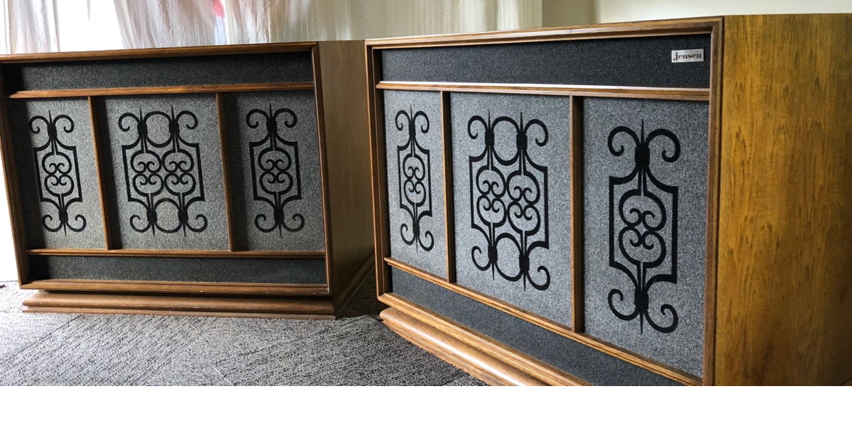 RARE Vintage HiFi Jensen 1200XL speakers For Sale Audiogon