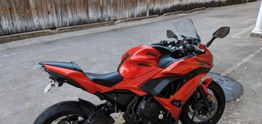 2017 KAWASAKI NINJA 650 motorcycle for rent near Venus, TX