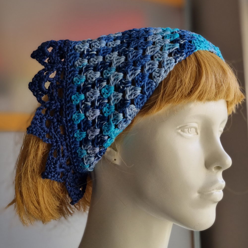 Zomerse Bandana met kantrand