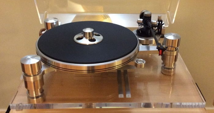Oracle Delphi mkV turntable w/ Opt Turbo PS & Dust Cover