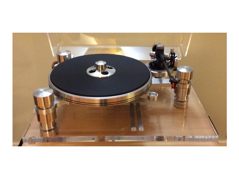 Oracle Delphi mkV turntable w/ Opt Turbo PS & Dust Cover