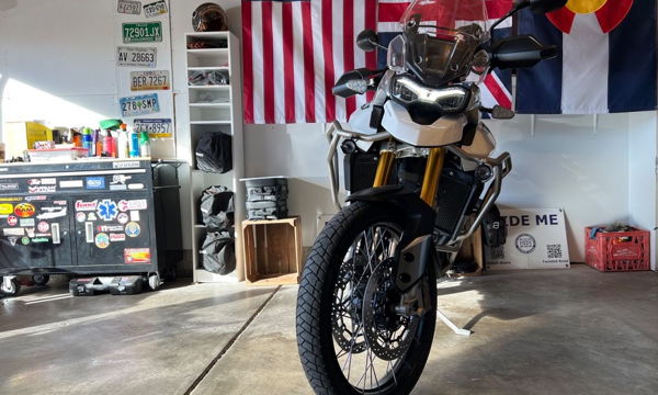 2022 TRIUMPH TIGER 900 RALLY PRO motorcycle for rent near Colorado Springs, CO