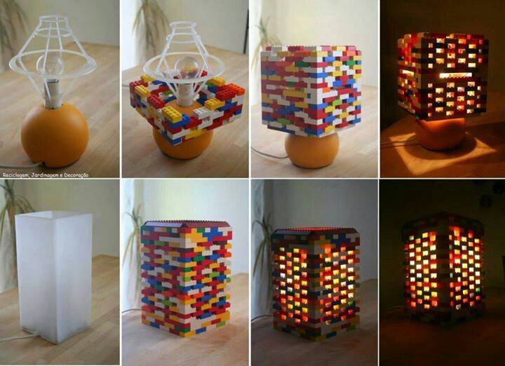 DIY LEGO Lamp