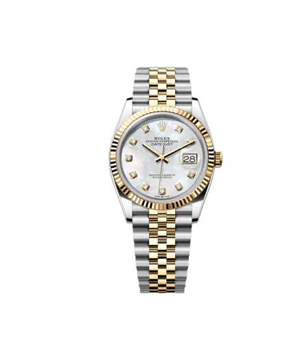 Rolex Datejust 36 Mother of pearl dial with diamonds Box and Papers 2024