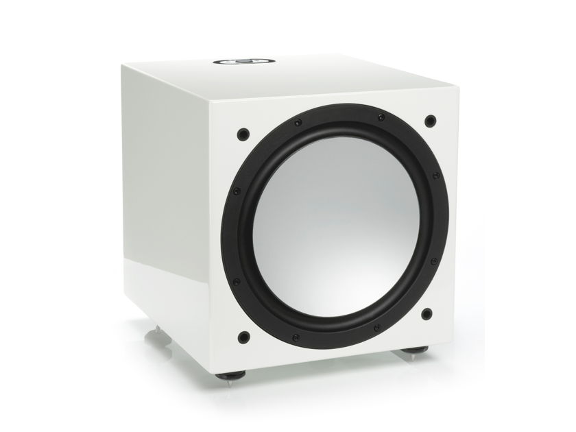 Monitor Audio Silver W12 Subwoofer (White Gloss) - Brand New-in-Box; 5 Yr. Warranty; 37% Off; Free Ship