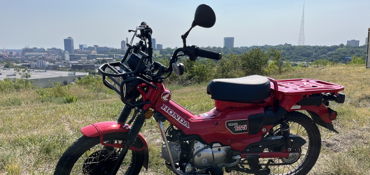 2022 HONDA TRAIL125 motorcycle for rent near Kansas City , MO