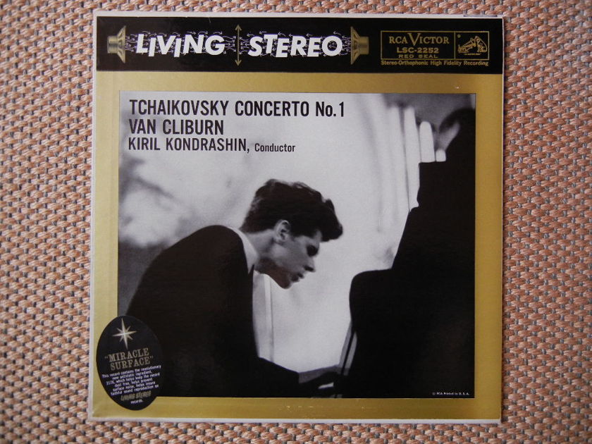 Tchaikovsky - Concerto No. 1-Van Cliburn RCA Living Stereo LSC-2252 Shaded Dog