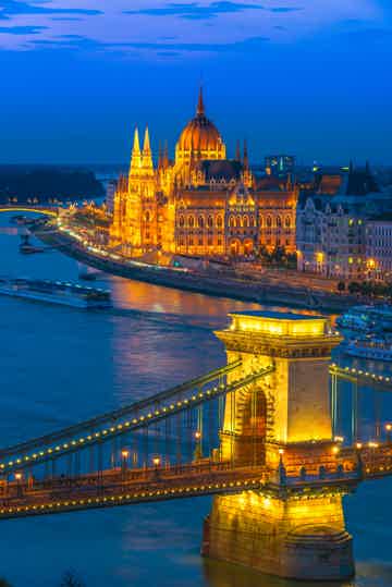Admire panoramic views of Danube