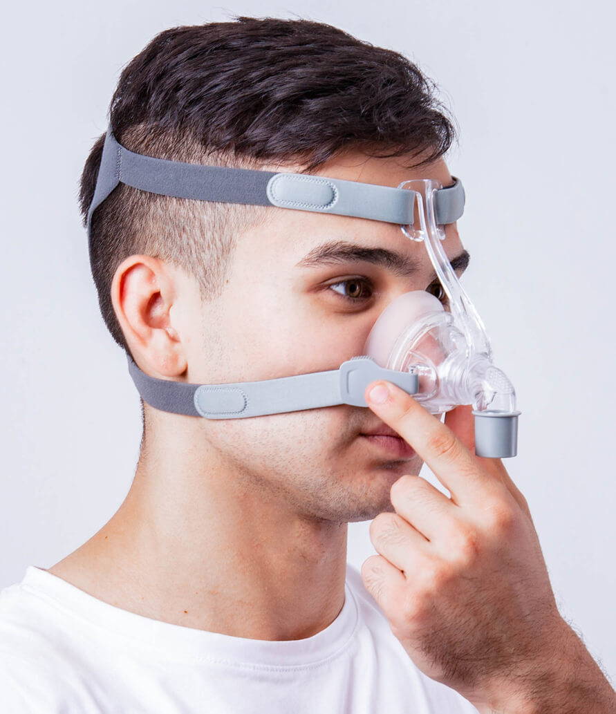 Maske des Auto CPAP / APAP-Geräts