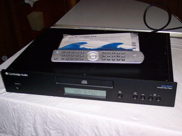 Cambridge Audio 640 - V2 24/192 CD Player - Black