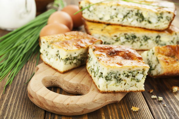 Photo of Skillet Greek Frittata Bites (BREAKFAST/SNACK)