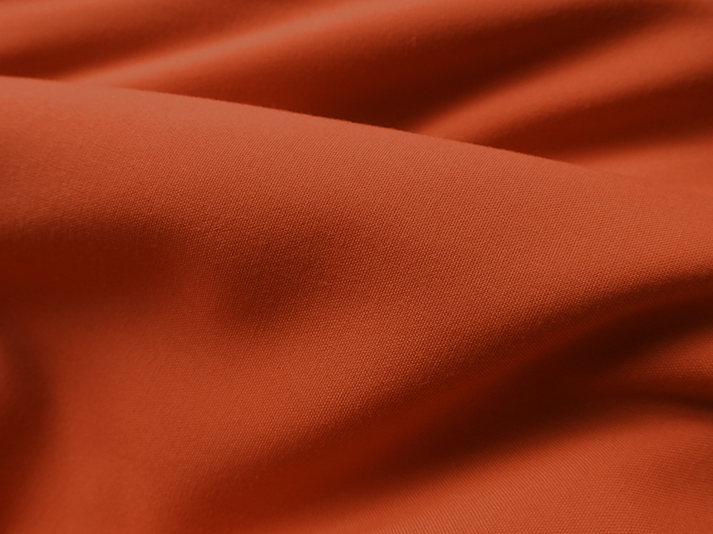 closeup of the tetoron-rayon fabric