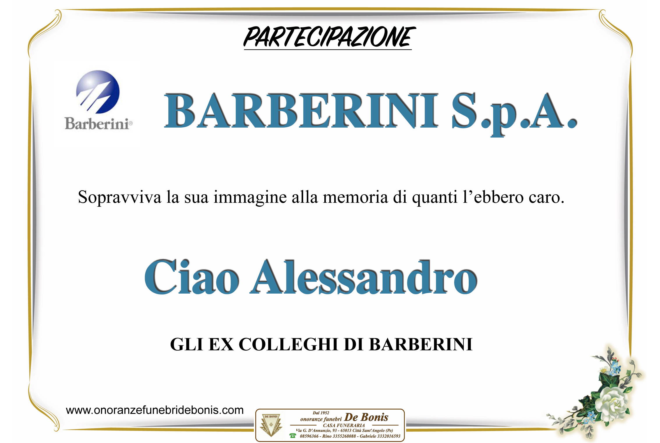 Barberini Spa - Gli ex colleghi