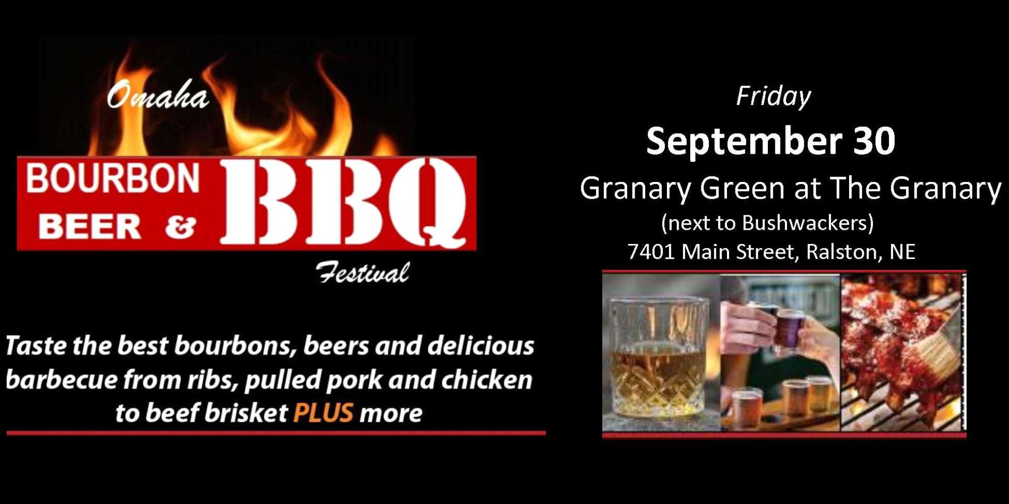 Omaha Bourbon, Beer and BBQ Festival promotional image