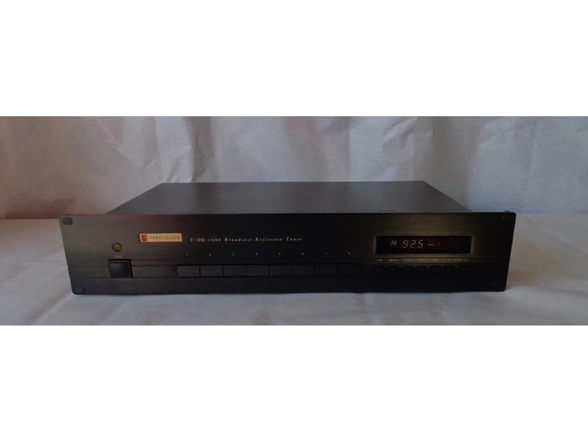 Parasound TDQ-1600 Broadcast Reference Tuner Stereophile Recommended !