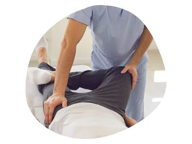 pelvic pain toe stretches