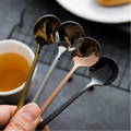 Nova tea spoons - muave - black background