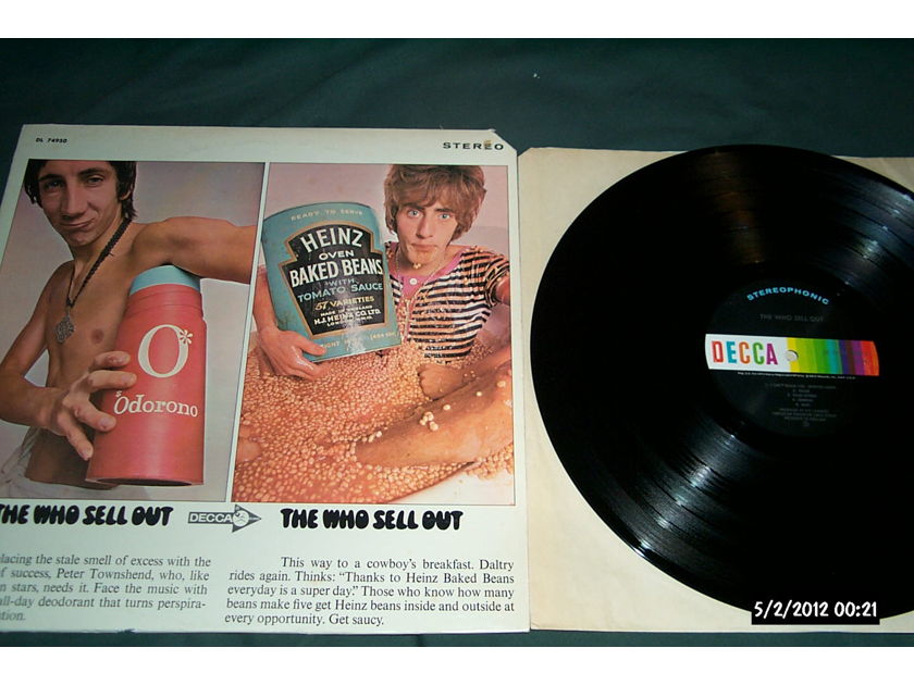 The who - The Who Sell Out decca label lp nm