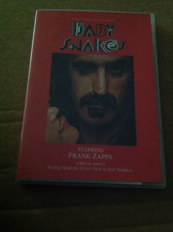 Frank Zappa - Baby Snakes Dvd Region 1