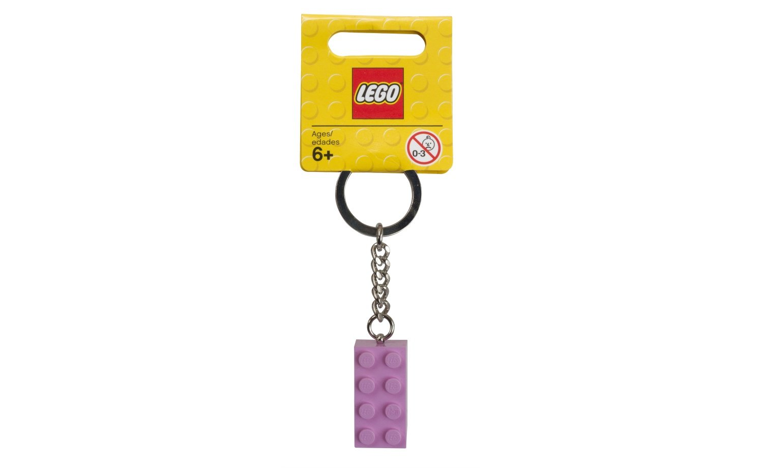 LEGO Key Chain Pink 