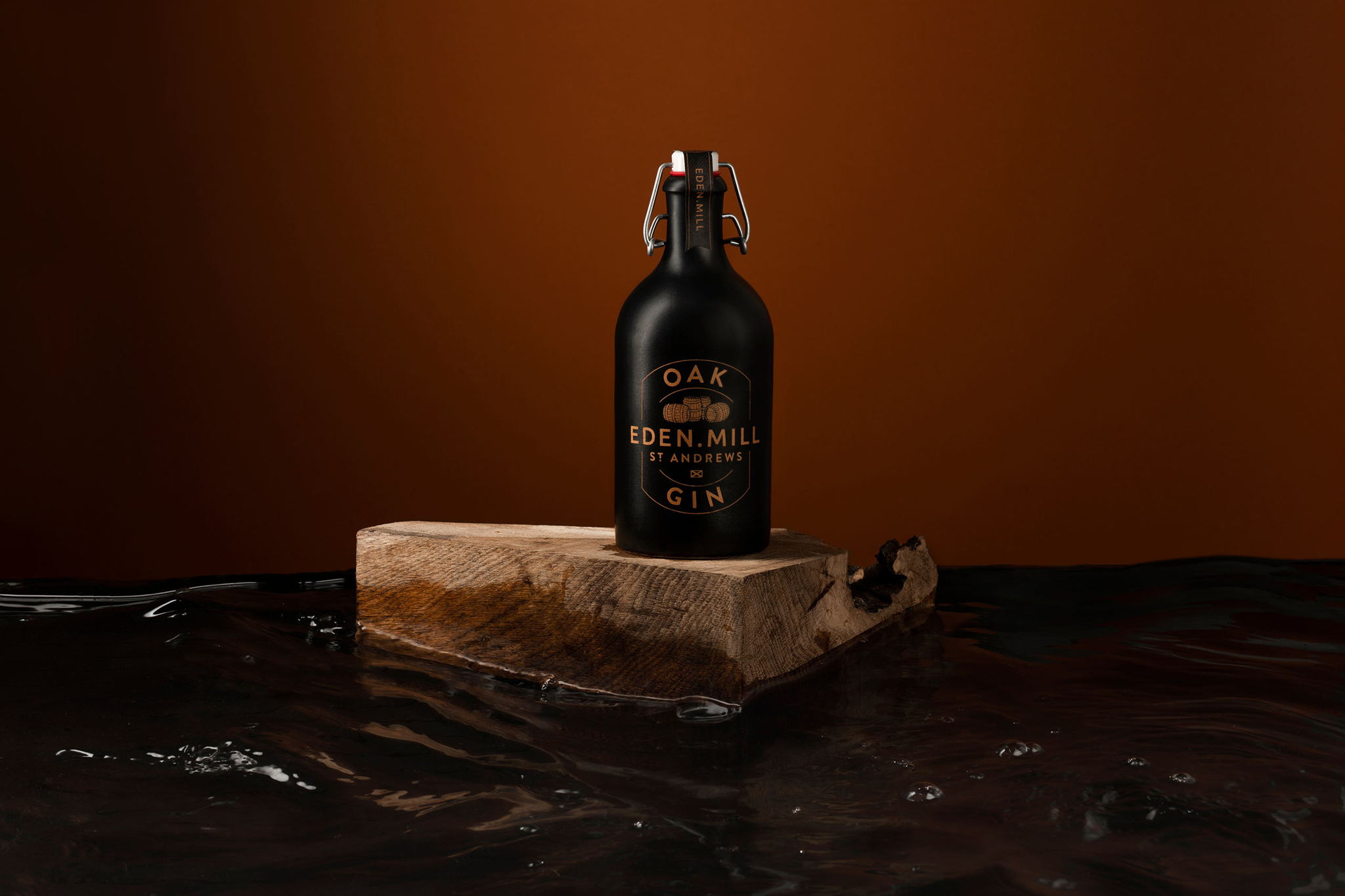 Download Eden Mill S Ceramic Gin Bottle Inspired By Distillery S Location Dieline Design Branding Packaging Inspiration