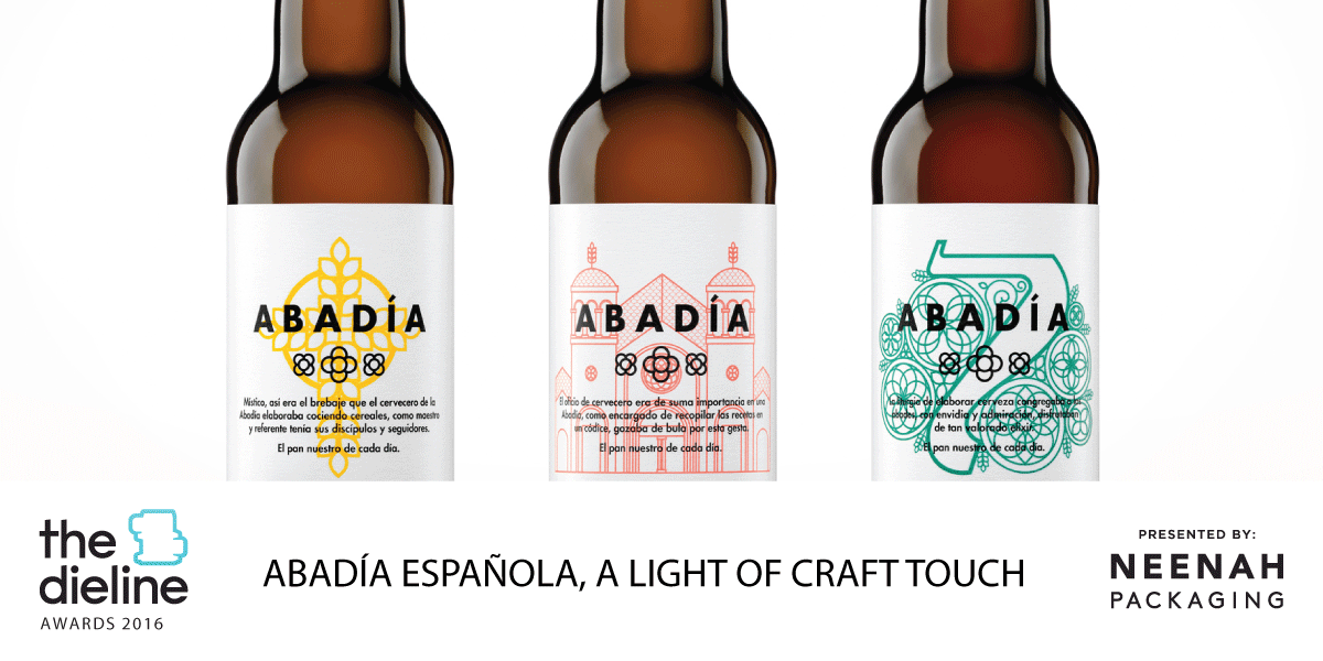 The Dieline Awards 2016 Outstanding Achievements: Abadía Española, a light of craft touch