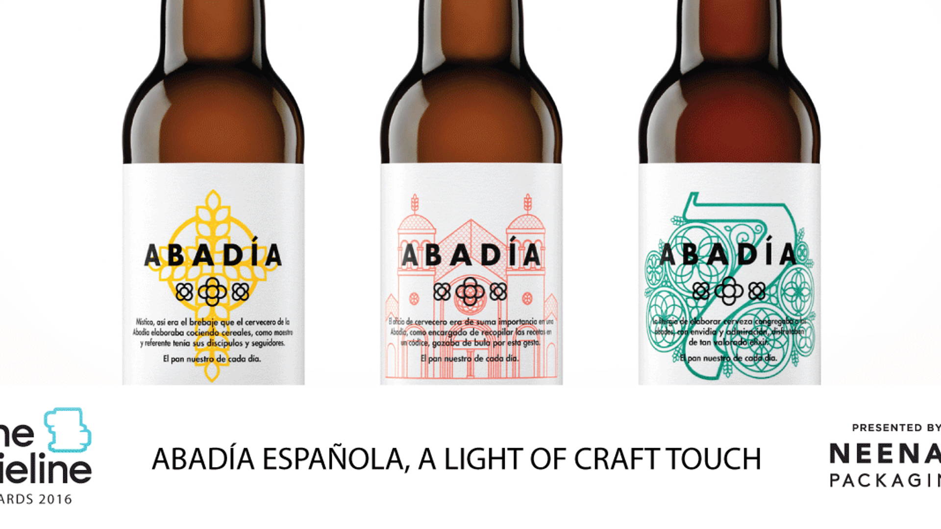 Featured image for The Dieline Awards 2016 Outstanding Achievements: Abadía Española, a light of craft touch