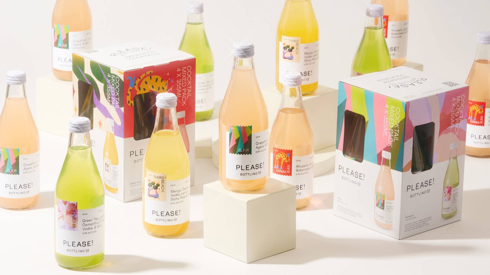 Featured image for Please Bottling Co. Balances Simplicity And Whimsy