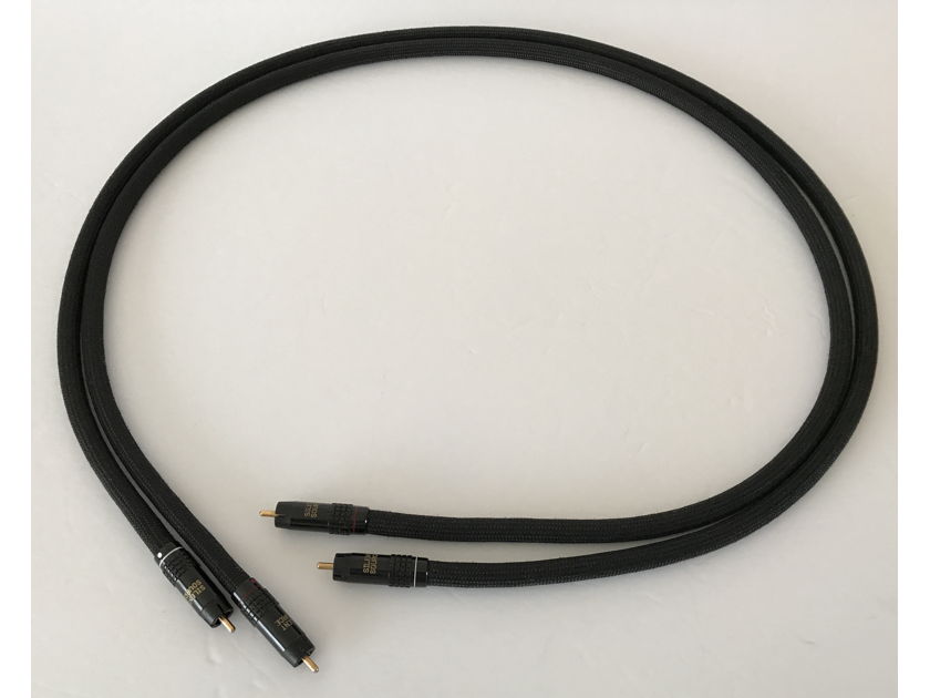Silent Source Audio Cables Copper 1.2 Meter run of interconnect terminated with Rca