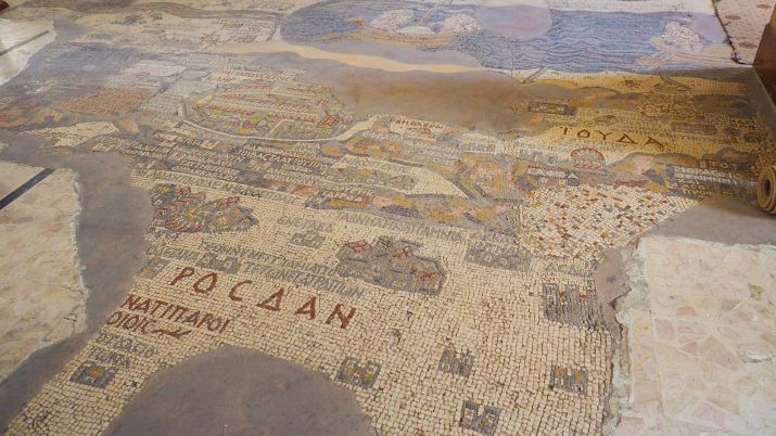 The Madaba mosaic map is a fascinating piece of art that has been around since the 6th century