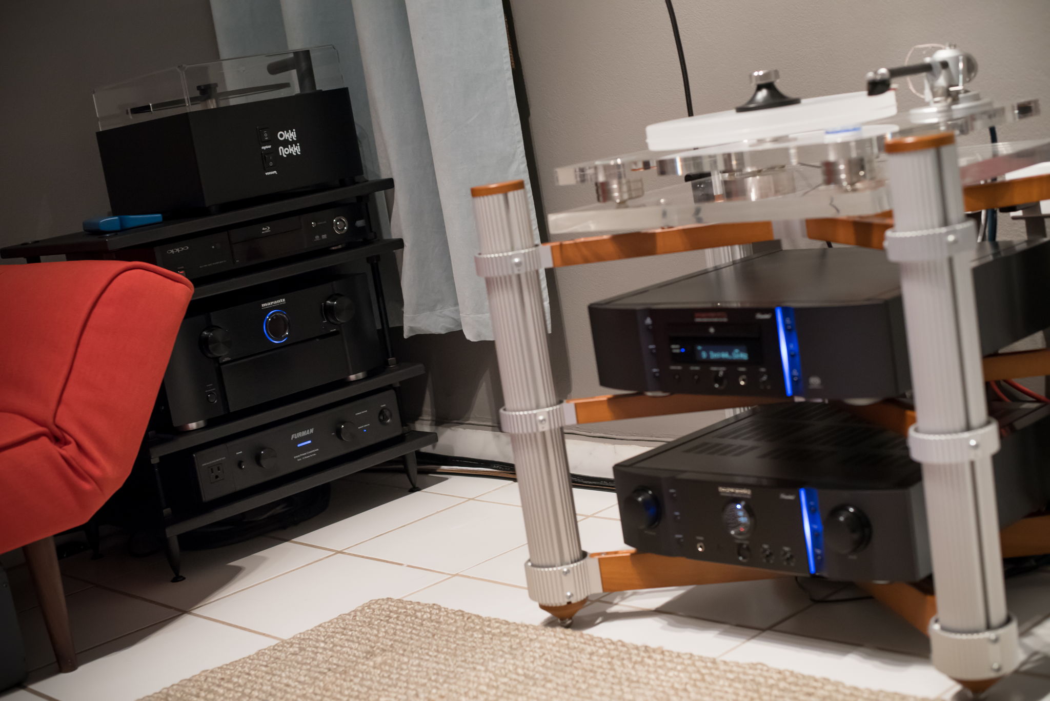 Movie and stereo rack