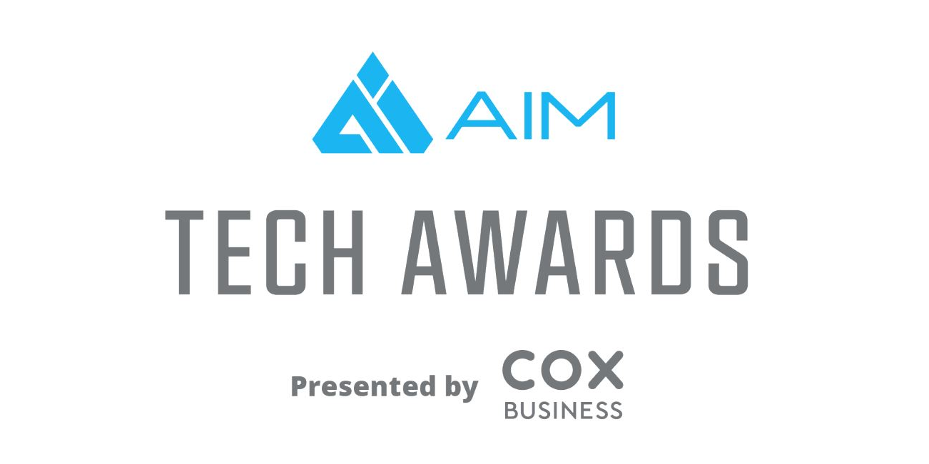 AIM Tech Awards promotional image