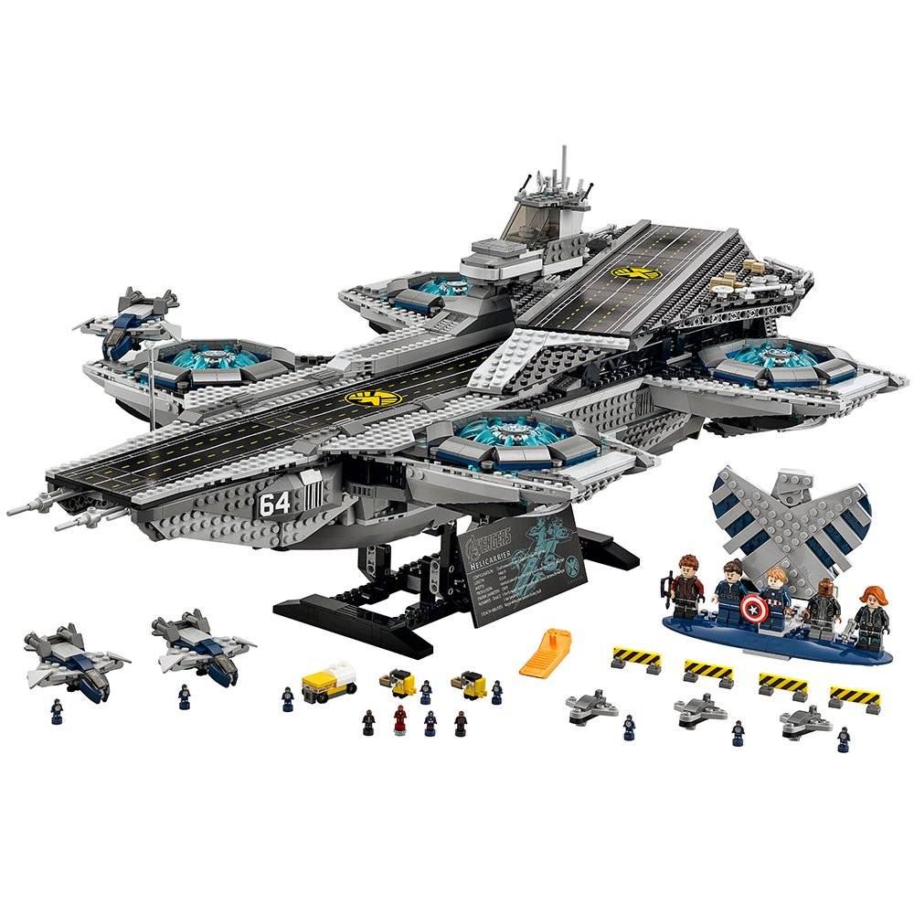 LEGO THE SHIELD HELICARRIER