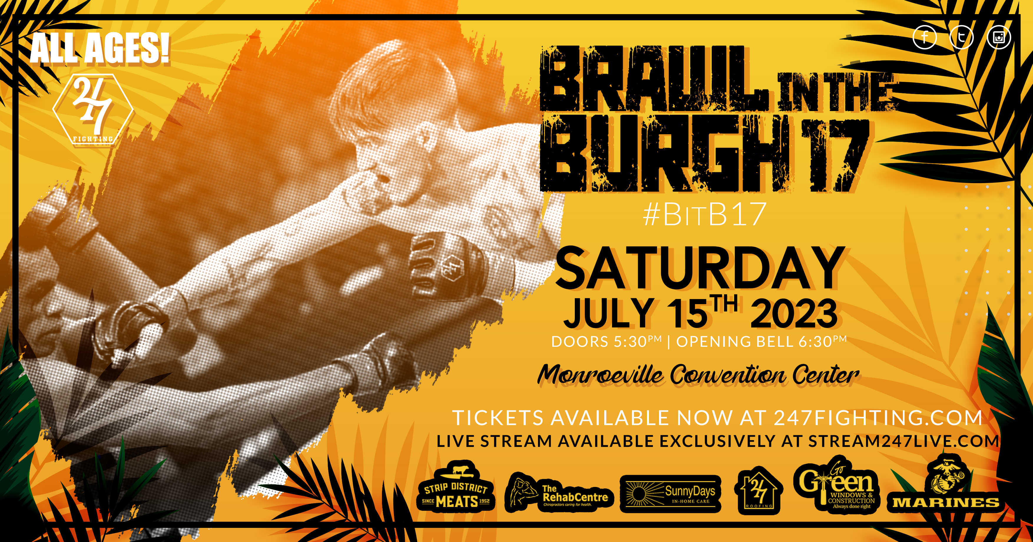 Brawl in the Burgh 19: Live MMA - Evvnt Events