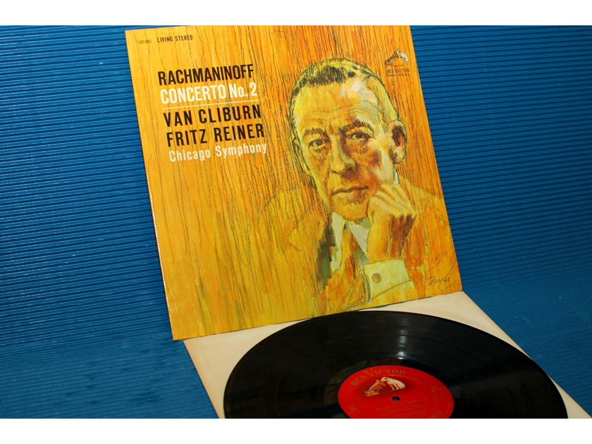 RACHMANINOFF/Cliburn -  - "Piano Concerto No.2" - RCA 'Shaded Dog' 1962 1st pressing