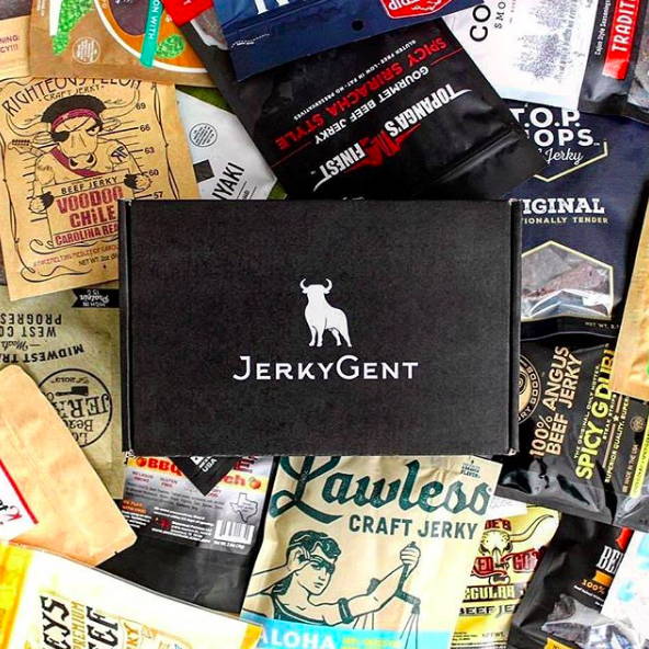 JerkyGent Jerky Of The Month Club Beef Jerky Subscription Box