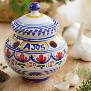 Garlic Storage Jar from La Tienda