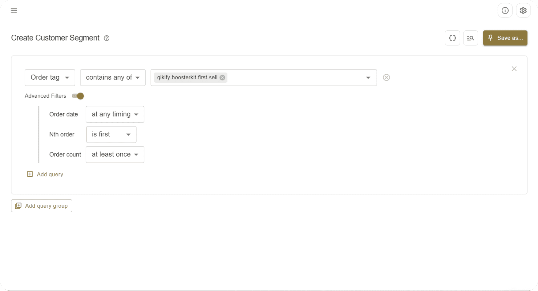 ECPower create customer segment
