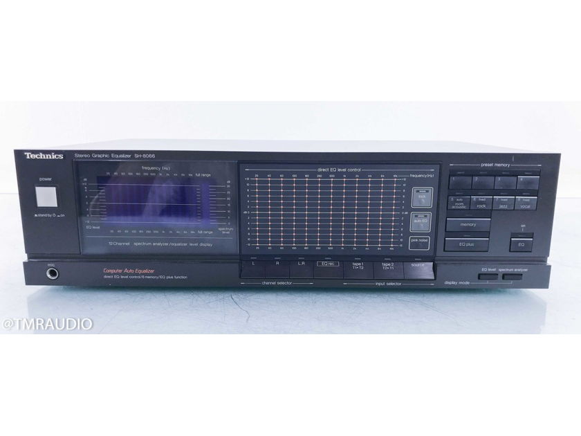 Technics SH-8066 Stereo Graphic Equalizer w/ Microphone; RP-3800E Mic Technics RP-3800E Mic (15887)