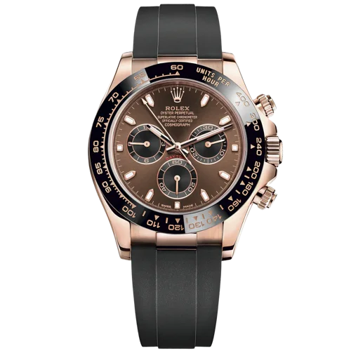 Rolex Daytona Rose Gold Chocolate Oysterflex Box and Papers 2021