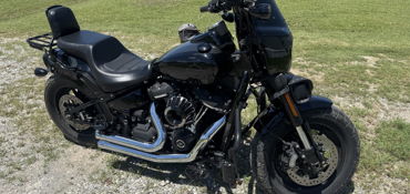 2020 HARLEY-DAVIDSON FXFBS FAT BOB 114 ABS motorcycle for rent near Skiatook, OK