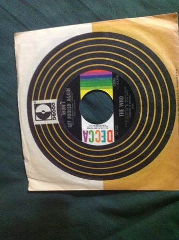 The Who - Won't Get Fooled Again Decca label 45 NM