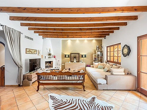  Balearic Islands
- Sóller: Bright living room with comfortable furniture in an exclusive townhouse