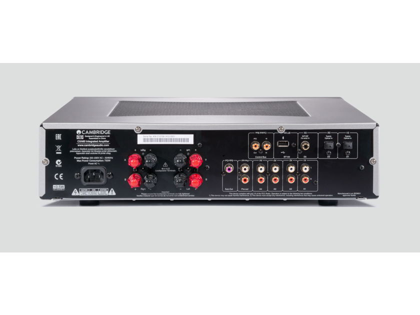 CAMBRIDGE AUDIO CXA60 60W Integrated Amplifier: Manufacturer Refurbished; Full Warranty; 37% Off