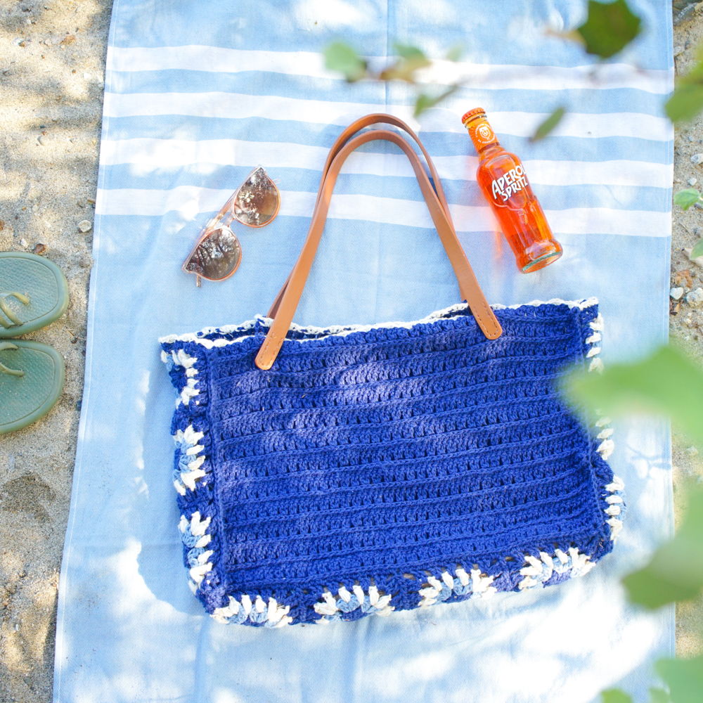 Sea Pearl Granny Beach Bag
