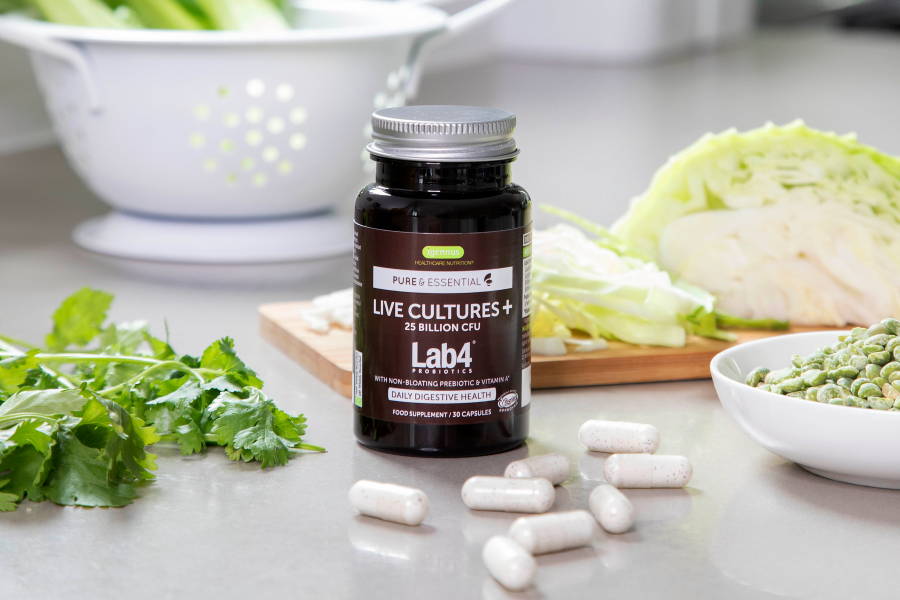 Live Cultures+ Lab4 Probiotics