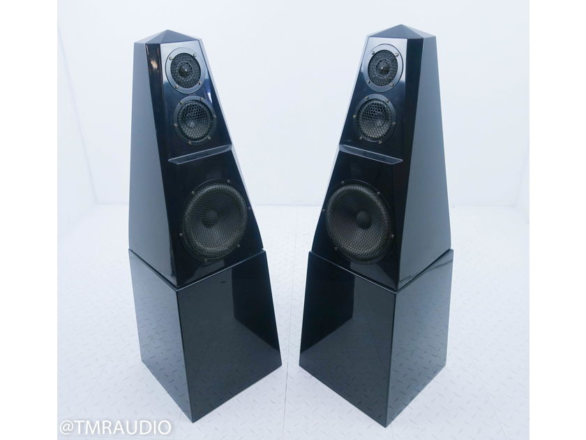 Green Mountain Audio Diamante Floorstanding Speakers Black Marble Pair (13028)