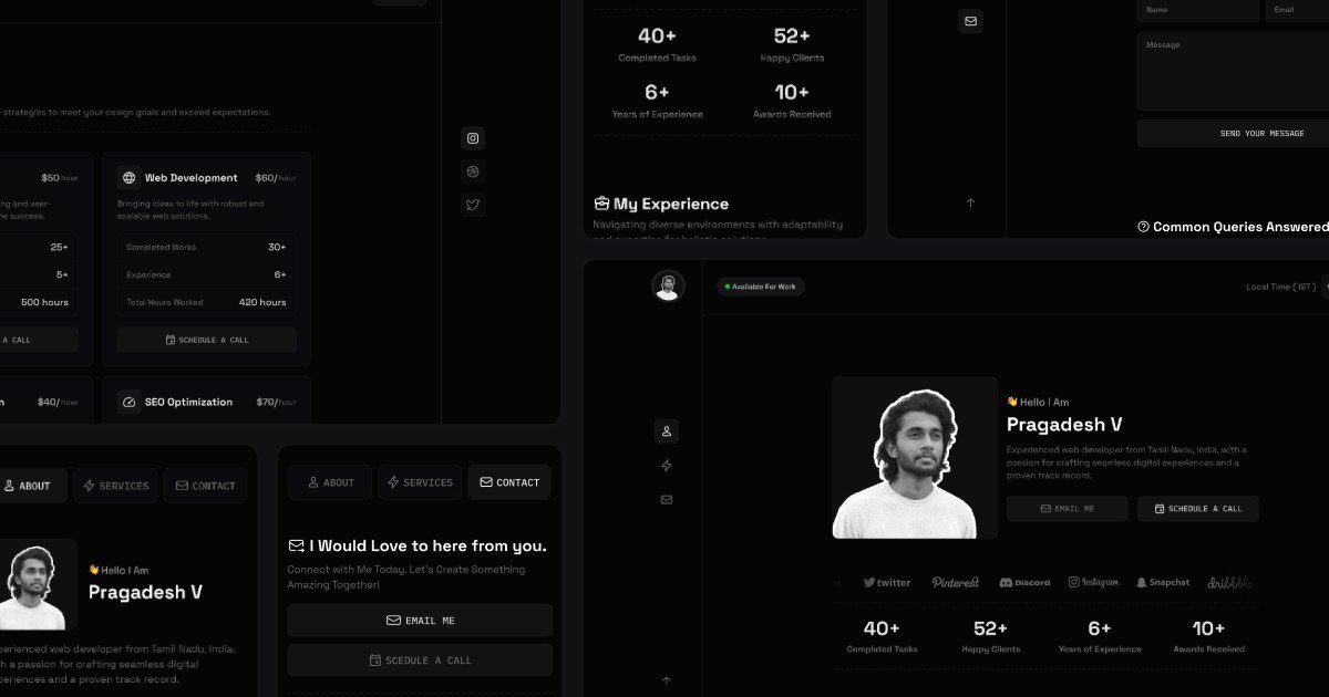 Welcome to DarkMate - Explore My Portfolio