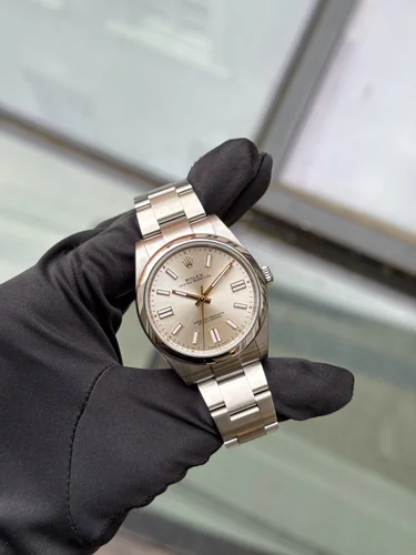 Rolex Oyster Perpetual 41 Steel Silver Dial Oyster